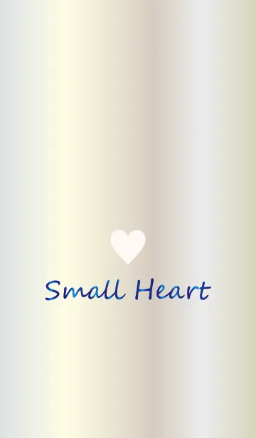 [LINE着せ替え] Small Heart *WHITEGOLD 6*の画像1