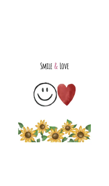 [LINE着せ替え] ピンク / 夏のスマイル #popの画像1