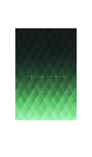 [LINE着せ替え] PRISM POWER greenの画像1