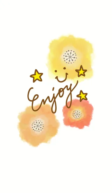 [LINE着せ替え] ポピー-スマイル2-の画像1