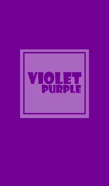 [LINE着せ替え] Simple Violet Purple Theme v.3 (jp)の画像1