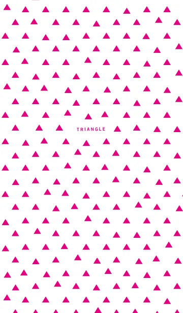 [LINE着せ替え] TRIANGLE / Magentaの画像1