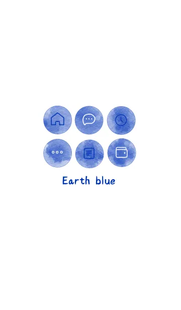 [LINE着せ替え] 地球の青#coolの画像1