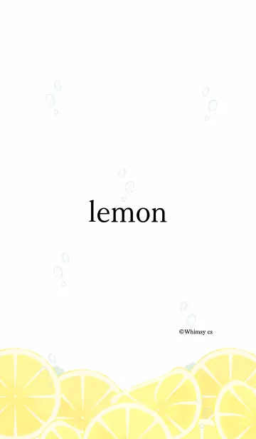 [LINE着せ替え] lemon. #freshの画像1