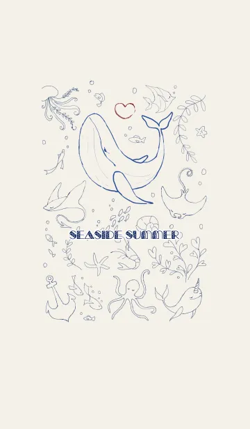 [LINE着せ替え] SEASIDE SUMMER #coolの画像1