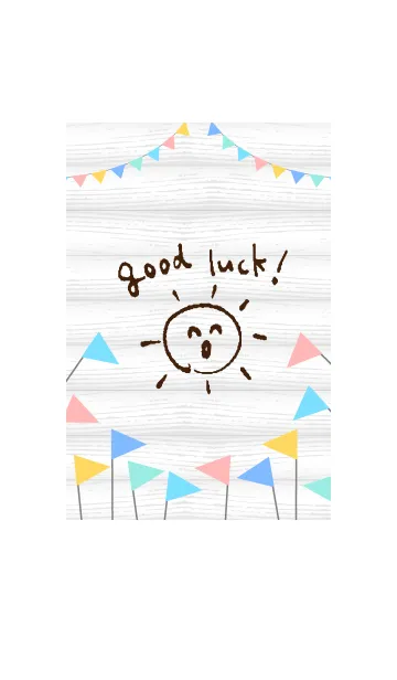 good luck！ -wood-の着せ替えメイン画像