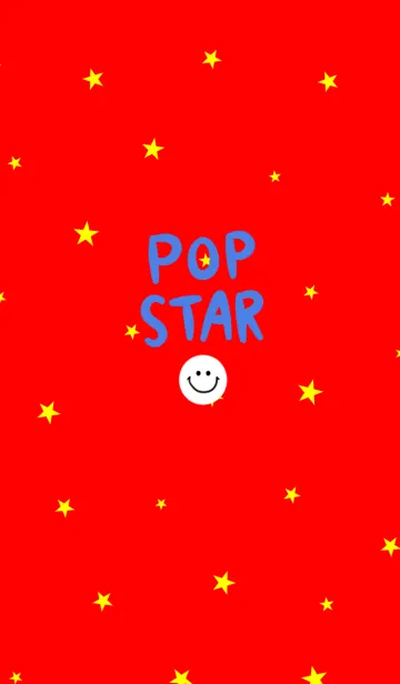 [LINE着せ替え] ポップ！星とスマイル。#popの画像1