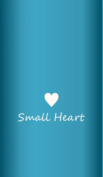 [LINE着せ替え] Small Heart *GlossyBlue 5*の画像1
