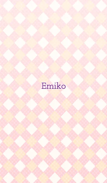 [LINE着せ替え] えみこ★爽やかな春-夏の色合い★#popの画像1