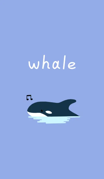 [LINE着せ替え] mini world_whaleの画像1