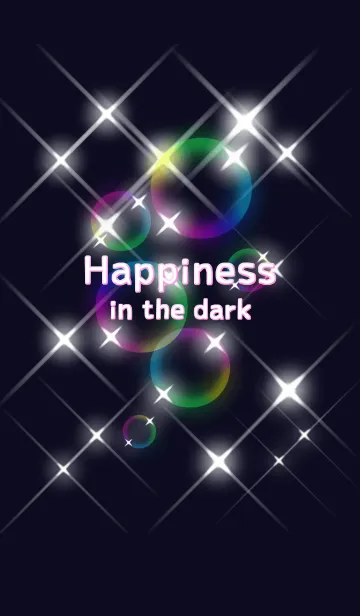 [LINE着せ替え] Happiness in the dark #coolの画像1