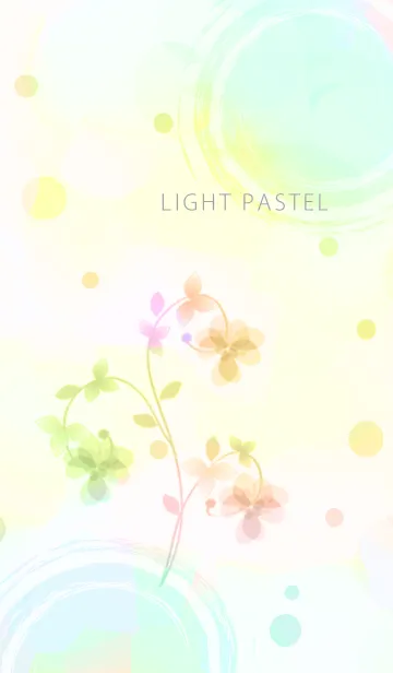 [LINE着せ替え] artwork_Light Pastel 3の画像1