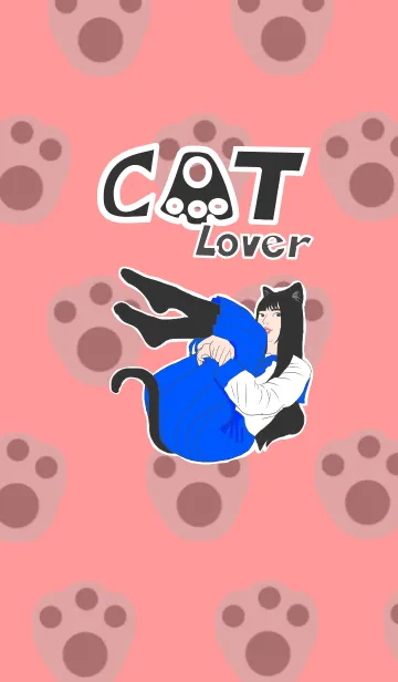 [LINE着せ替え] Cat girl loverの画像1