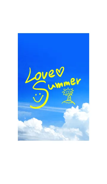 [LINE着せ替え] Love Summer #popの画像1