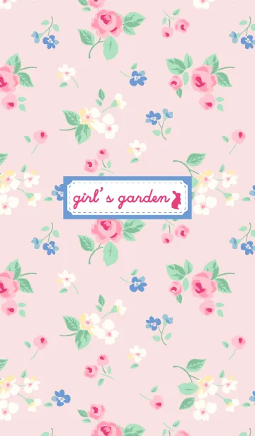 [LINE着せ替え] Girl's gardenの画像1