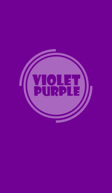 [LINE着せ替え] Simple Violet purple Theme v.4 (jp)の画像1