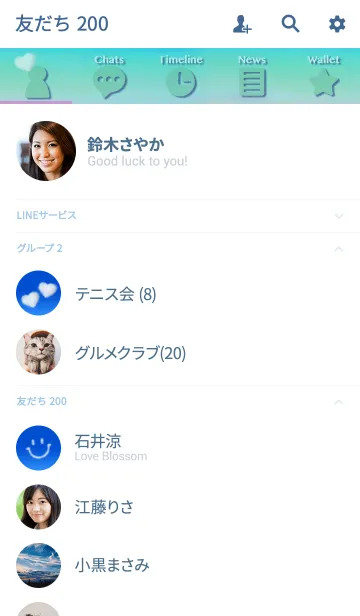 [LINE着せ替え] ラッキー海岸 今日も素敵な1日を！#freshの画像2