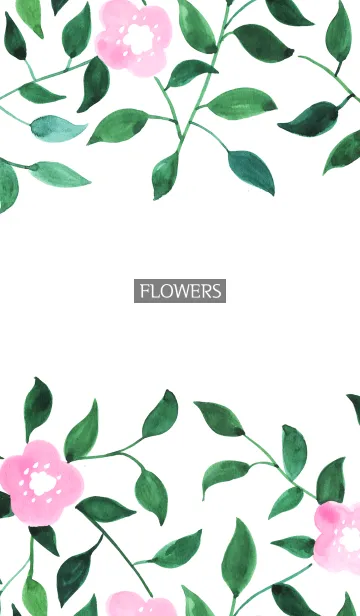 [LINE着せ替え] water color flowers_920の画像1