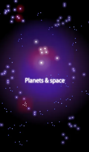 [LINE着せ替え] ❤️Planets ＆ space（惑星と宇宙）の画像1