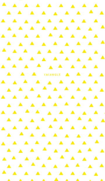 [LINE着せ替え] TRIANGLE / Yellowの画像1