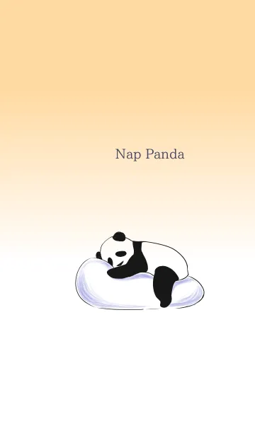 [LINE着せ替え] お昼寝パンダの画像1