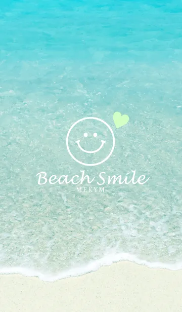 [LINE着せ替え] Beach Smile Pink 4 #coolの画像1