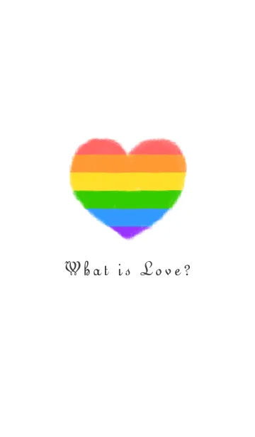 [LINE着せ替え] What is Loveの画像1