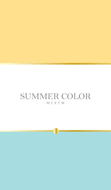 [LINE着せ替え] SUMMER COLOR YELLOW 2 #popの画像1