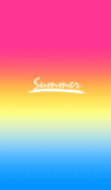 [LINE着せ替え] Gradation summer #popの画像1