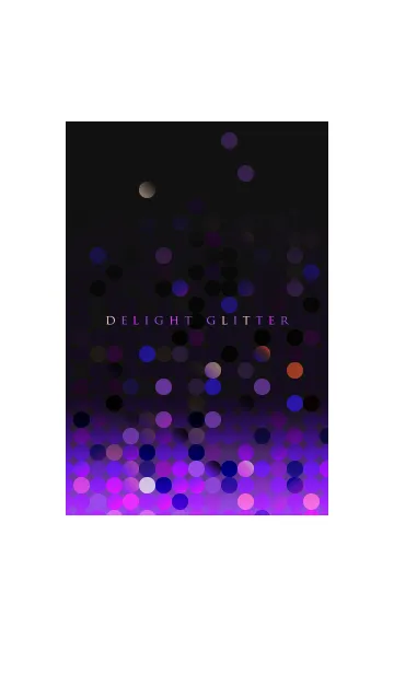 [LINE着せ替え] Delight Glitter Purpleの画像1