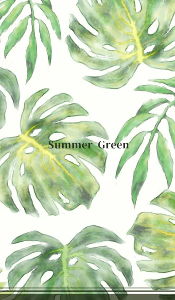 [LINE着せ替え] Summer Green #03 #freshの画像1