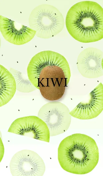 [LINE着せ替え] KIWI キウイ #popの画像1