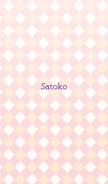 [LINE着せ替え] さとこ★爽やかな春-夏の色合い★#popの画像1