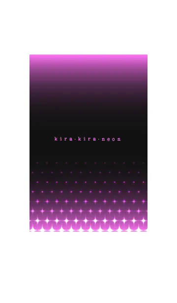 [LINE着せ替え] kira kira neon pinkの画像1