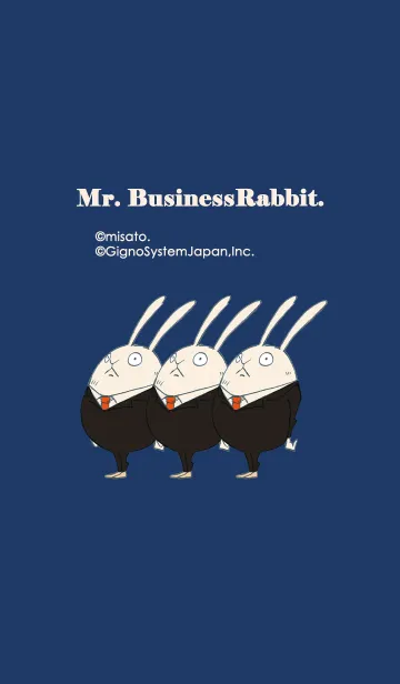 [LINE着せ替え] Mr. Business Rabbit.の画像1