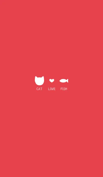 [LINE着せ替え] 猫愛魚の画像1
