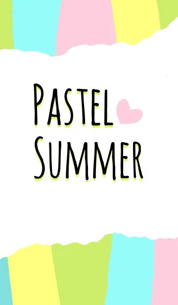 [LINE着せ替え] PastelSummer#cool#popの画像1