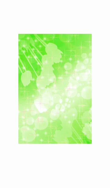 きらめく緑の世界の着せ替えメイン画像