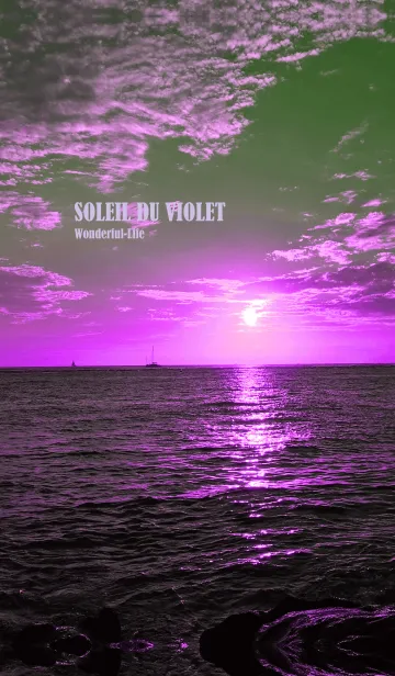 [LINE着せ替え] Soleil du violet 4. #coolの画像1