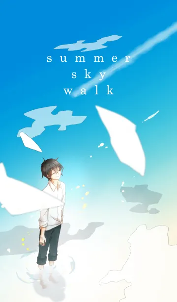 [LINE着せ替え] summer sky walk.#coolの画像1