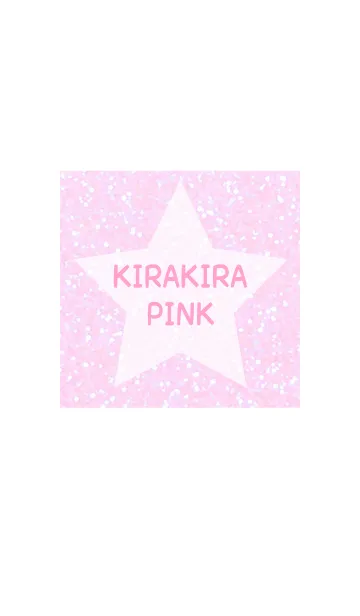 [LINE着せ替え] ～KIRAKIRA PINK～ 14 #popの画像1