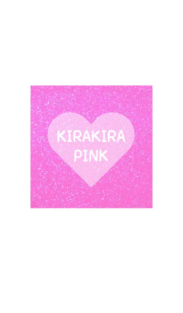 [LINE着せ替え] ～KIRAKIRA PINK～ 5 #freshの画像1