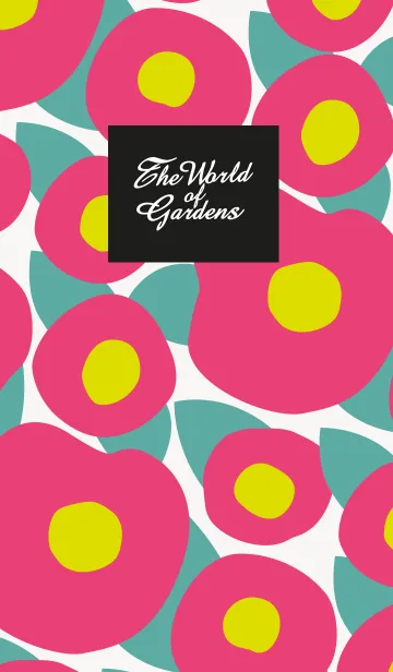 [LINE着せ替え] The World of Gardens CAMELLIA.Pの画像1