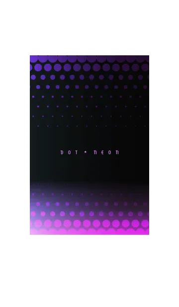 [LINE着せ替え] dot neon purpleの画像1