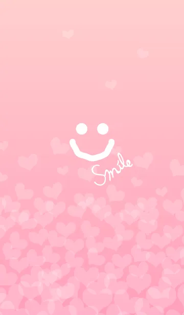 [LINE着せ替え] ハート沢山-スマイル-の画像1