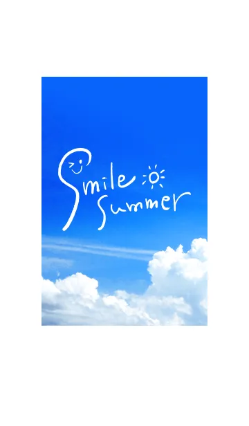 [LINE着せ替え] Smile Summer #popの画像1