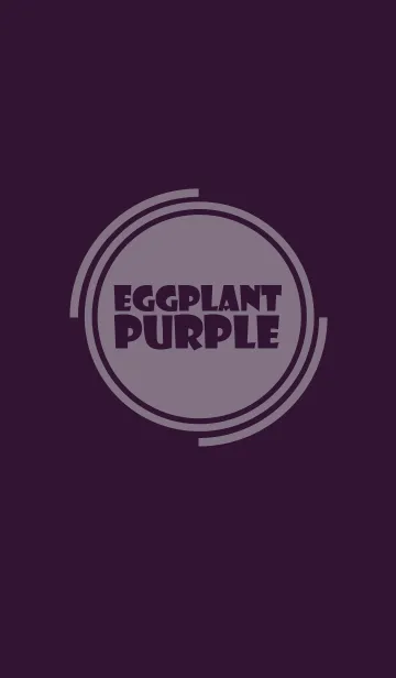 [LINE着せ替え] Simple eggplant purple Theme v.4 (jp)の画像1