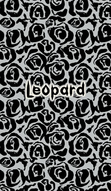 [LINE着せ替え] レオパード [銀] No.19 #coolの画像1