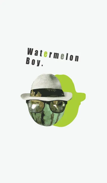 [LINE着せ替え] Watermelon Boy/スイカ ボーイ #coolの画像1