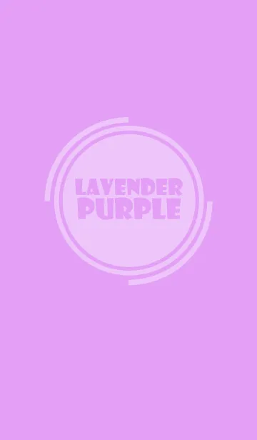 [LINE着せ替え] Simple lavender purple Theme v.4 (jp)の画像1
